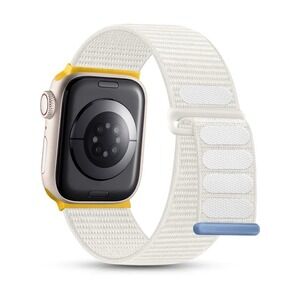 Nylon Sport Loop Bands Compatible for Apple Watch Band 42mm Women Men, Breathabl